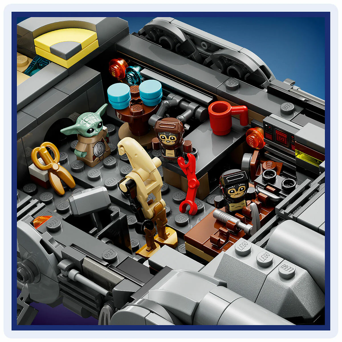 LEGO Star Wars Anzellan Starship 75445 701 Pieces for 9+ Kids - Image 12
