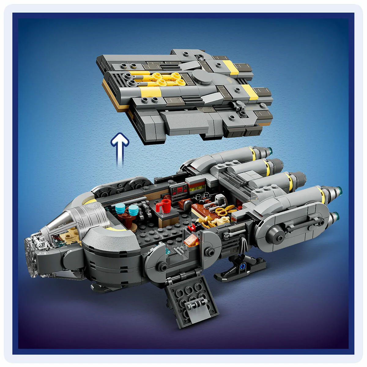 LEGO Star Wars Anzellan Starship 75445 701 Pieces for 9+ Kids - Image 13