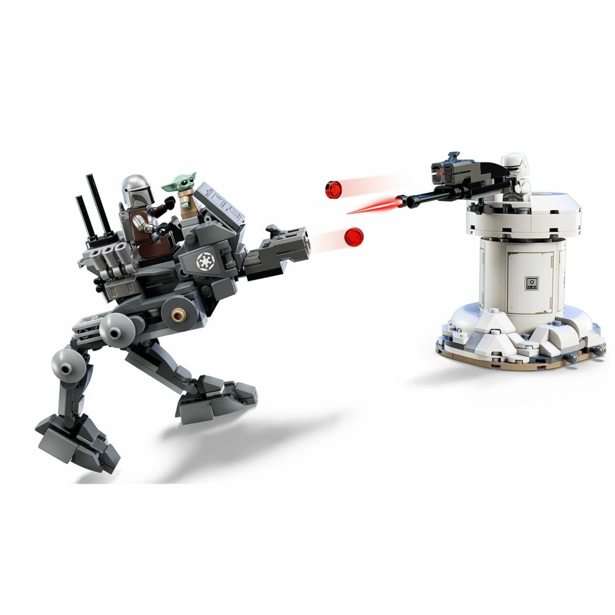 LEGO Star Wars AT-RT Attack 75444 Posable Walker Toy Set - Image 6