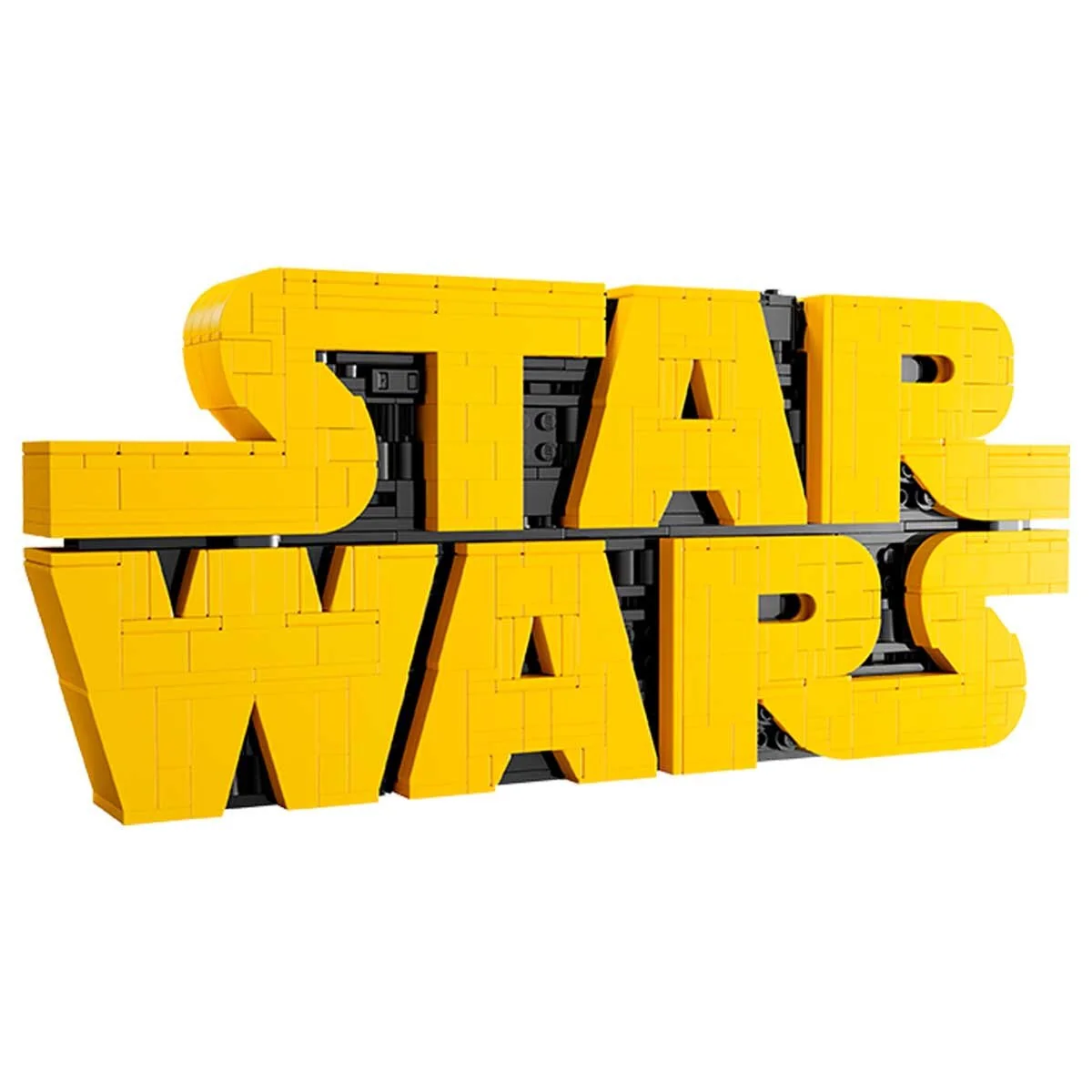 LEGO Star Wars Brick-Built Star Wars Logo 75407 700-Piece Adult Display - Image 2