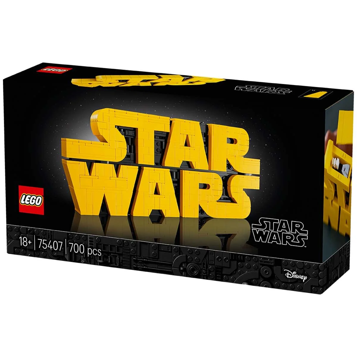LEGO Star Wars Brick-Built Star Wars Logo 75407 700-Piece Adult Display - Image 6