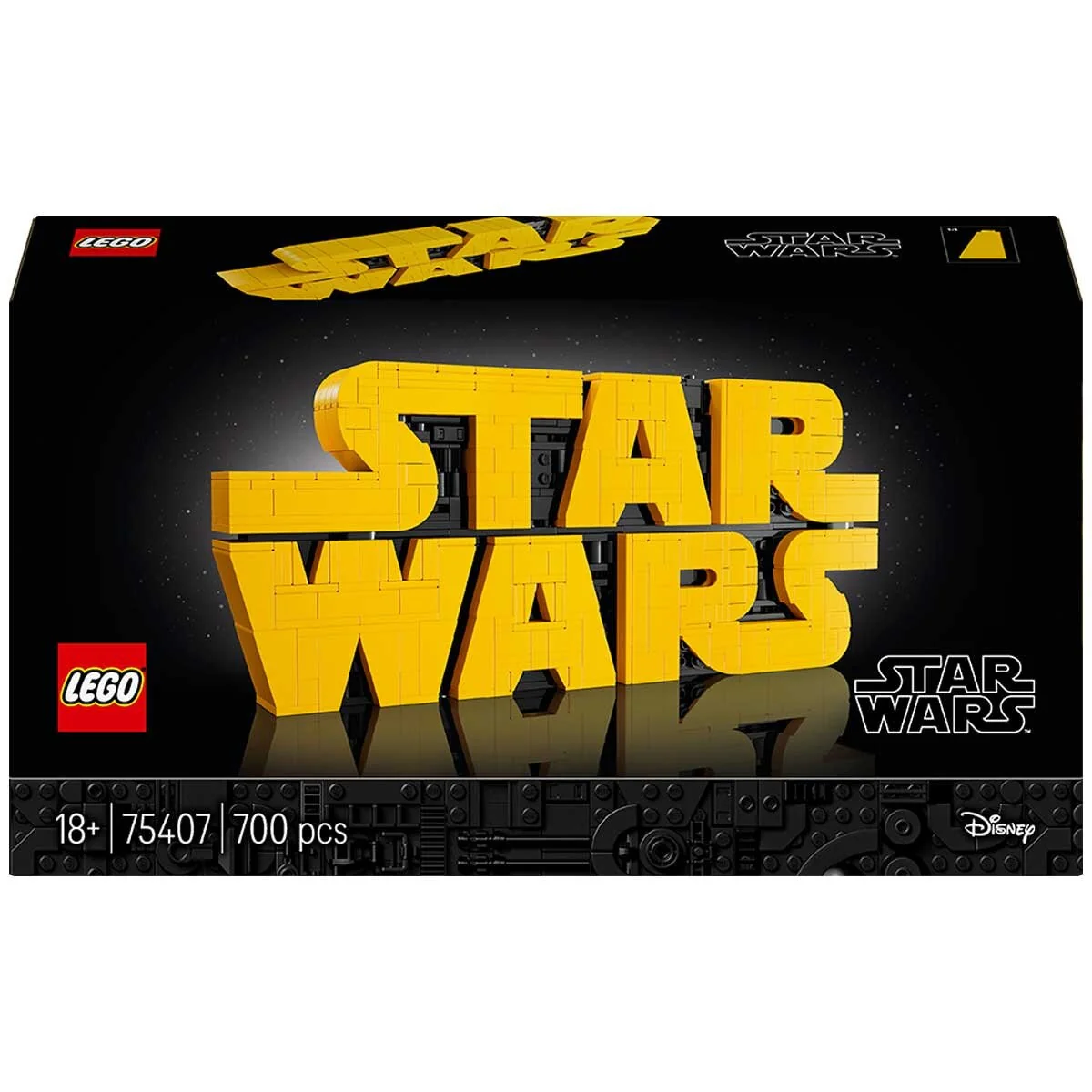 LEGO Star Wars Brick-Built Star Wars Logo 75407 700-Piece Adult Display - Image 7