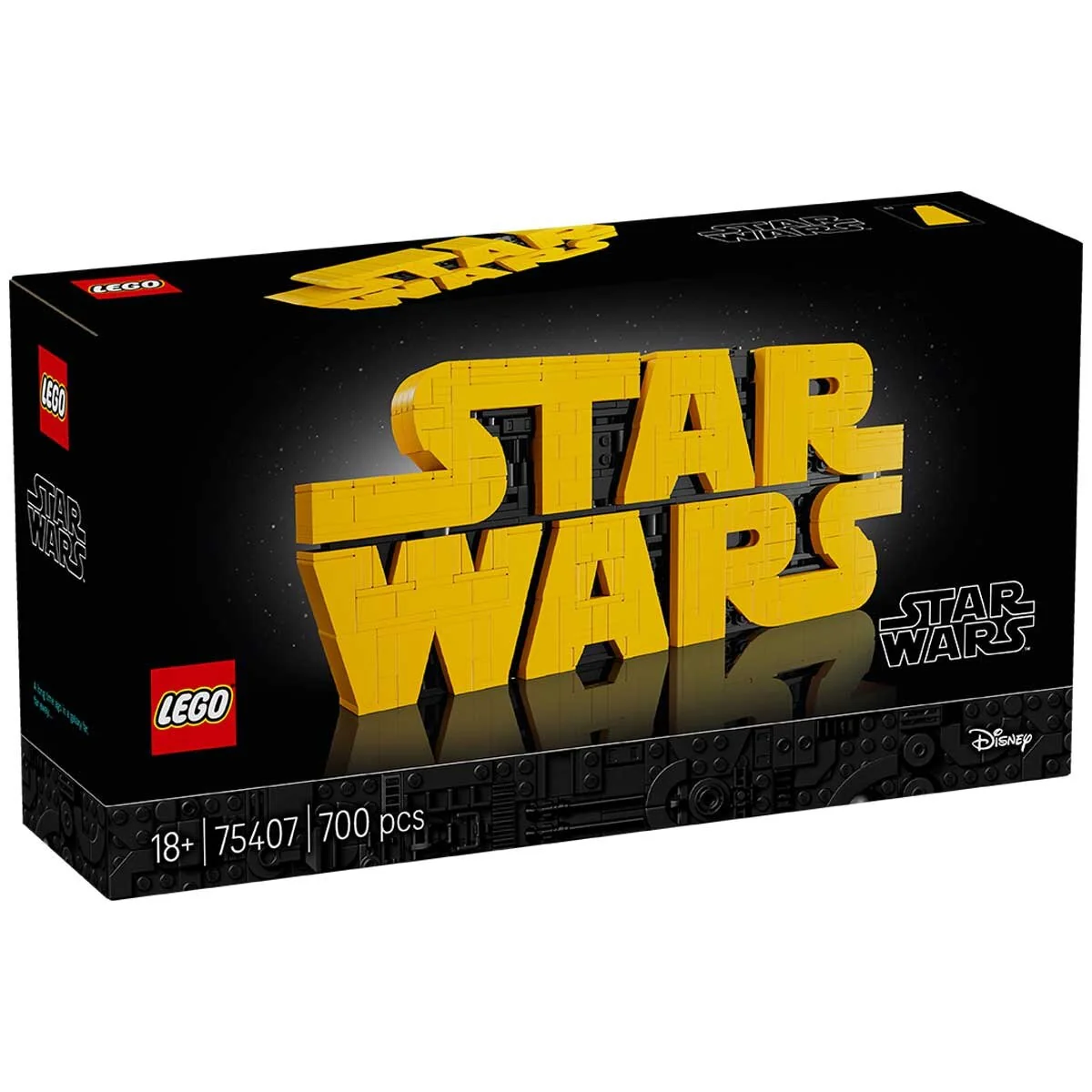 LEGO Star Wars Brick-Built Star Wars Logo 75407 700-Piece Adult Display - Image 8