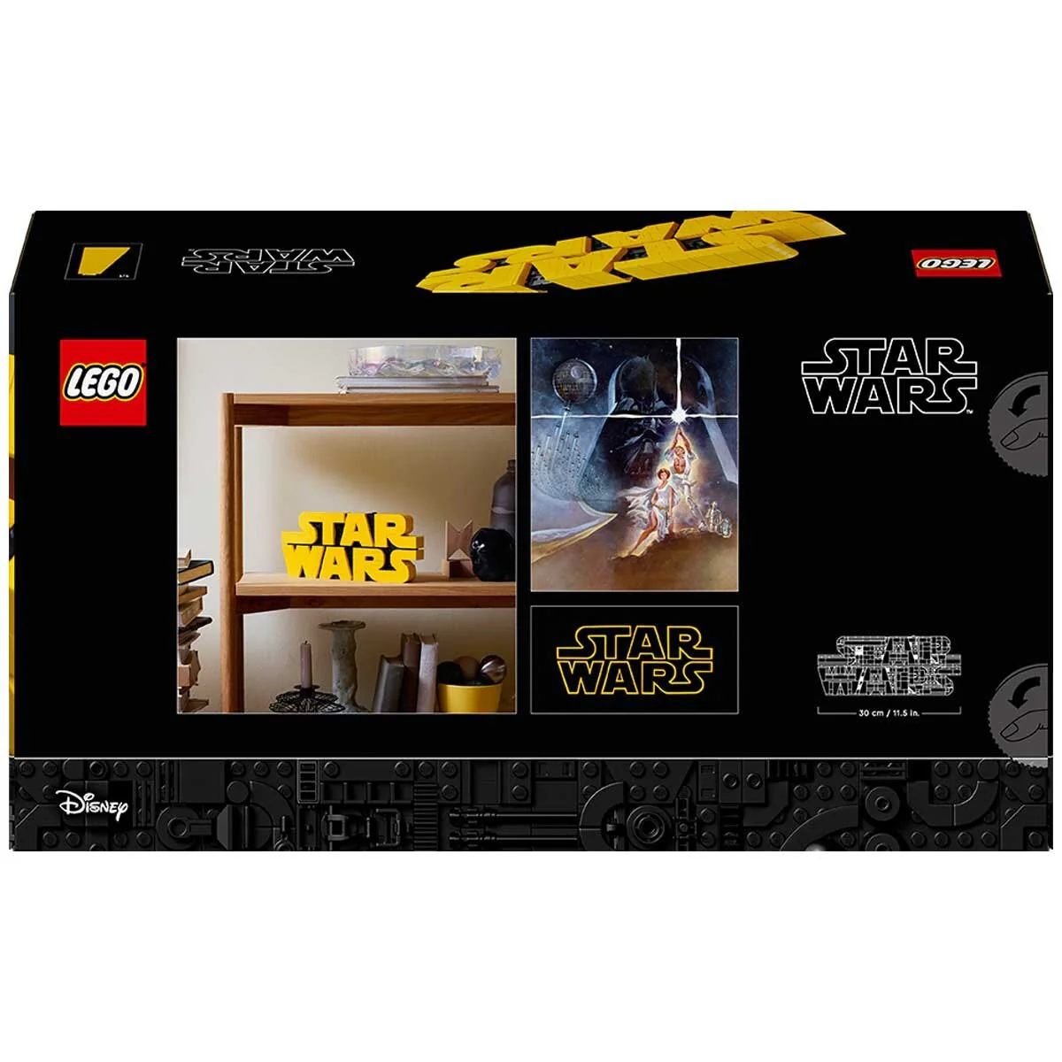 LEGO Star Wars Brick-Built Star Wars Logo 75407 700-Piece Adult Display - Image 9