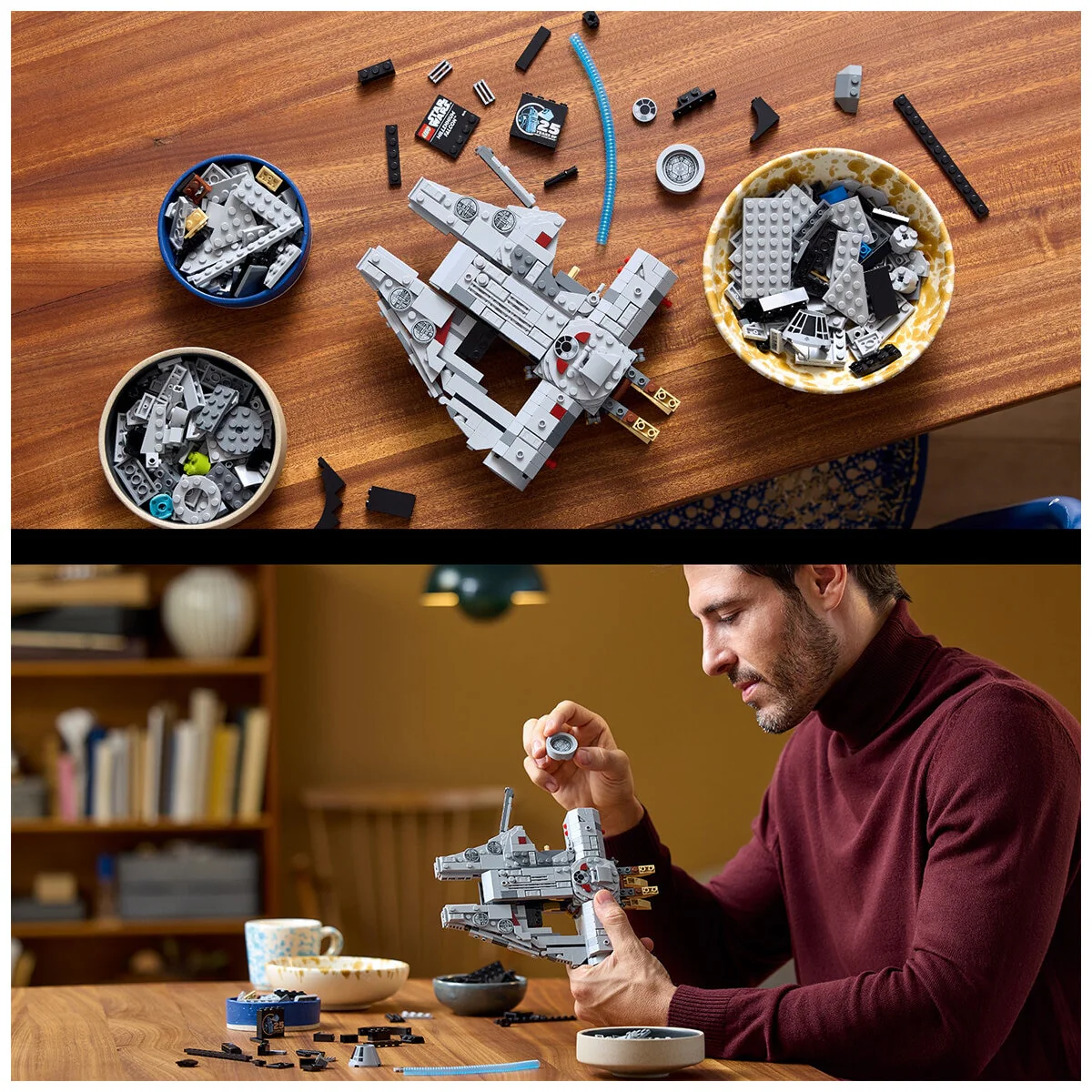 LEGO Star Wars Millennium Falcon 75375 Collectible Build & Display - Image 4