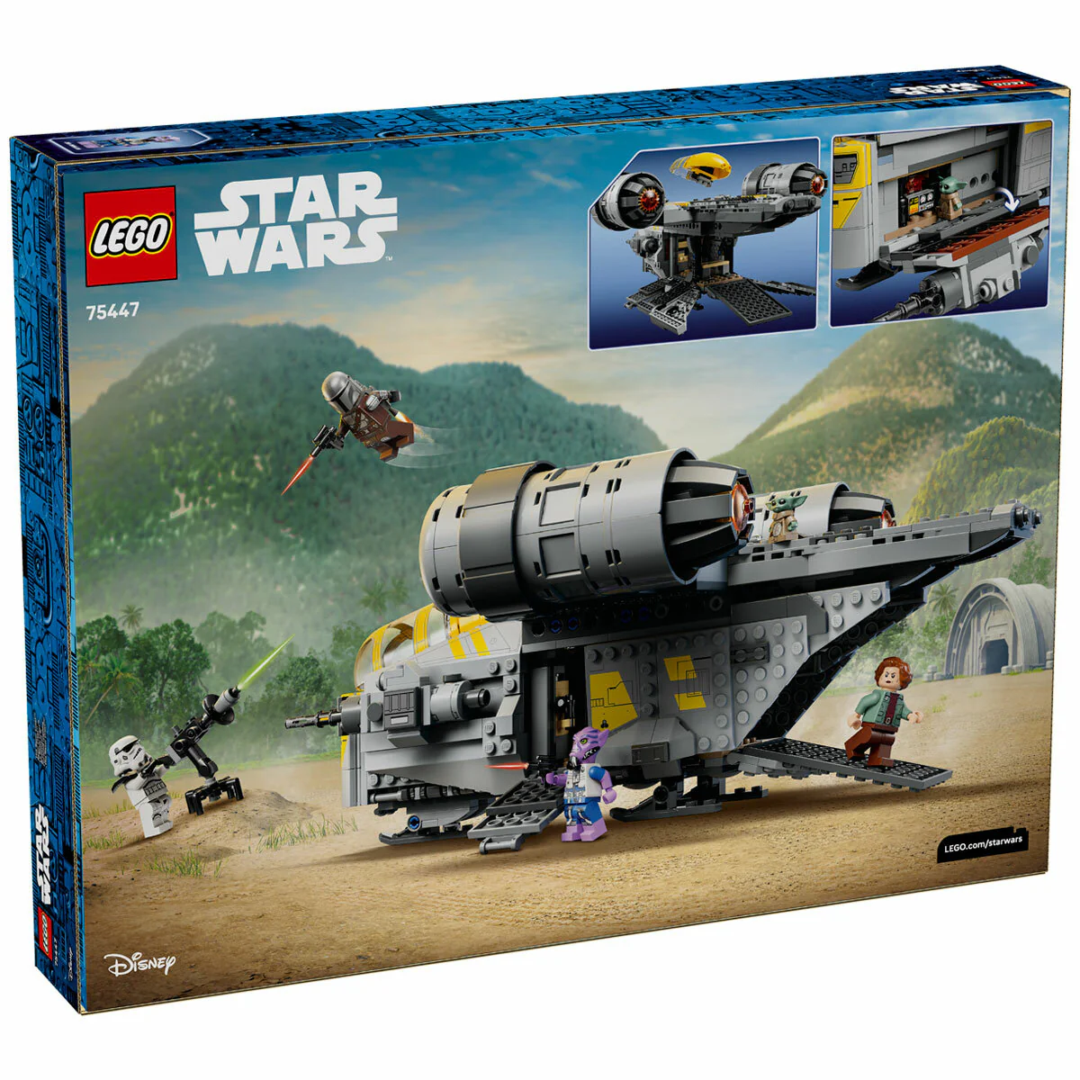 LEGO Star Wars The Razor Crest 75447 930-Piece Building Set for Kids, 10+ - Image 2