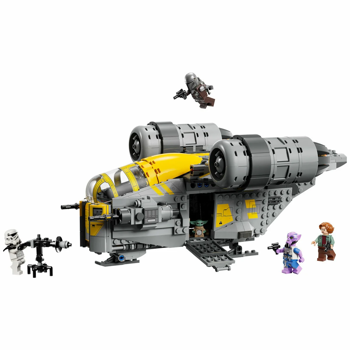 LEGO Star Wars The Razor Crest 75447 930-Piece Building Set for Kids, 10+ - Image 4