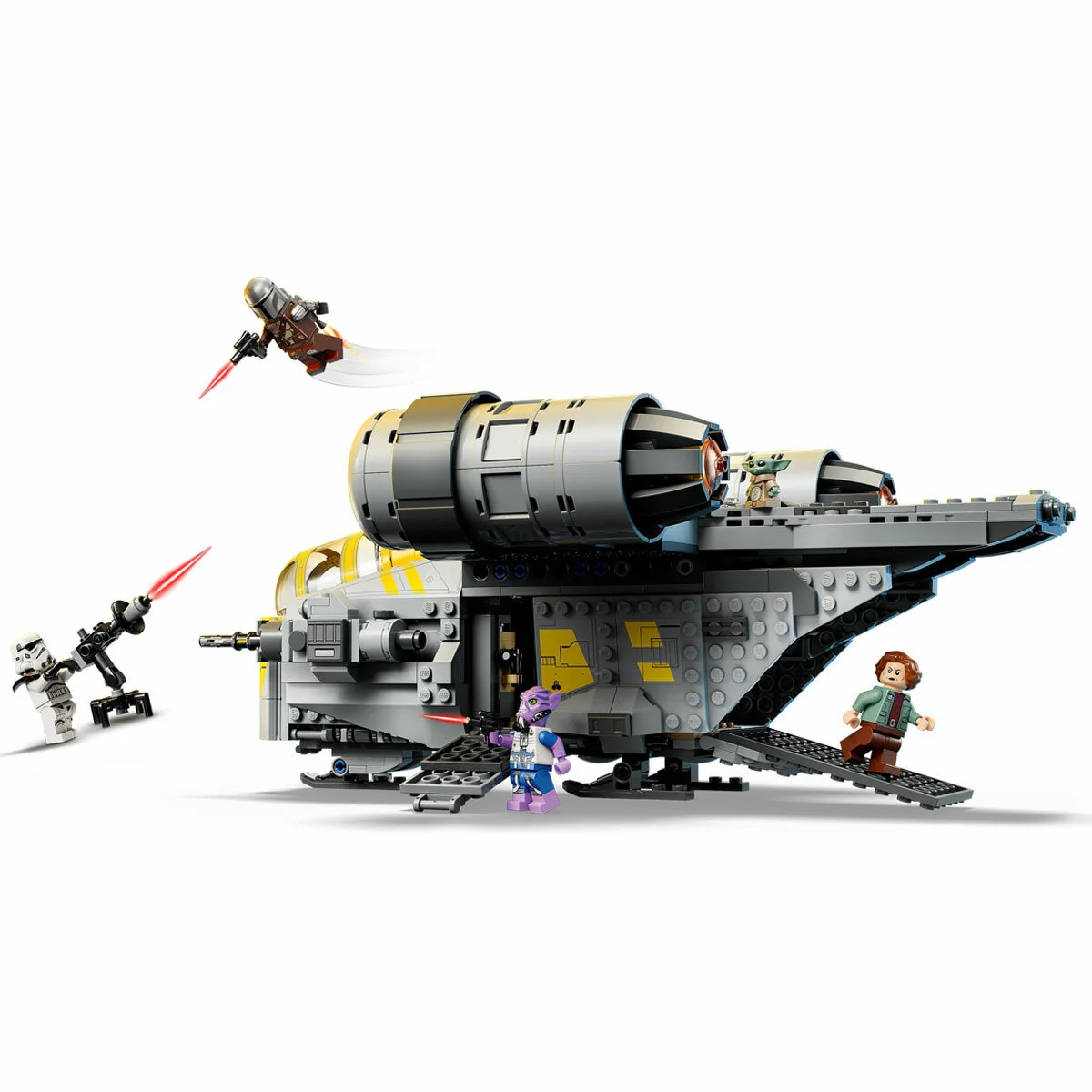 LEGO Star Wars The Razor Crest 75447 930-Piece Building Set for Kids, 10+ - Image 5