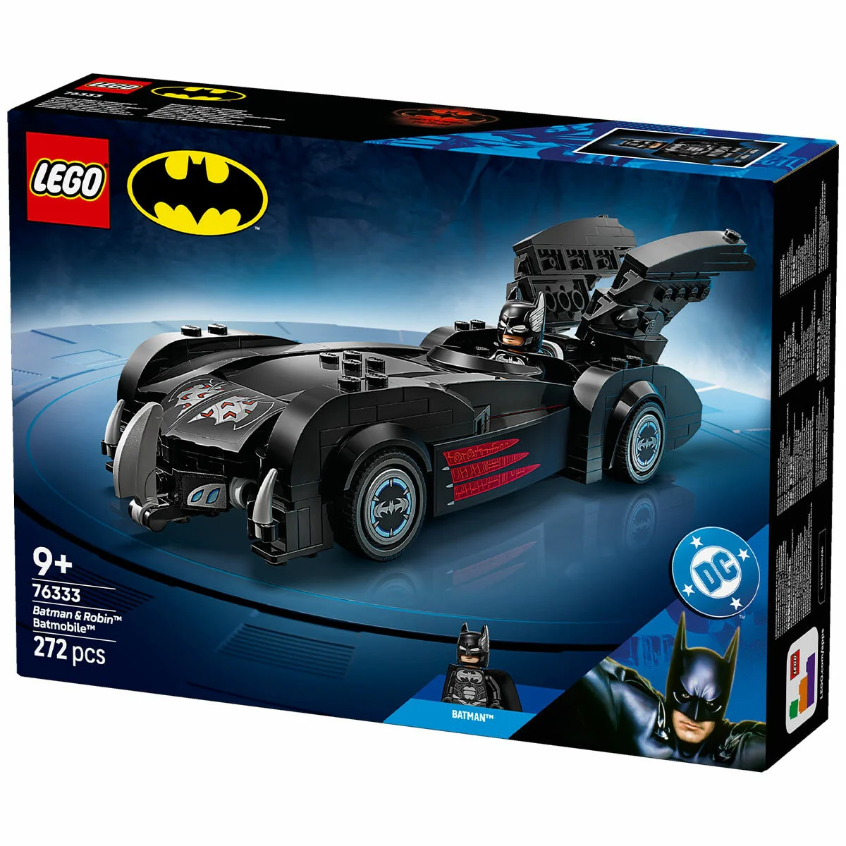 LEGO DC Batman and Robin Batmobile 76333 Collectible 272-Piece - Image 6