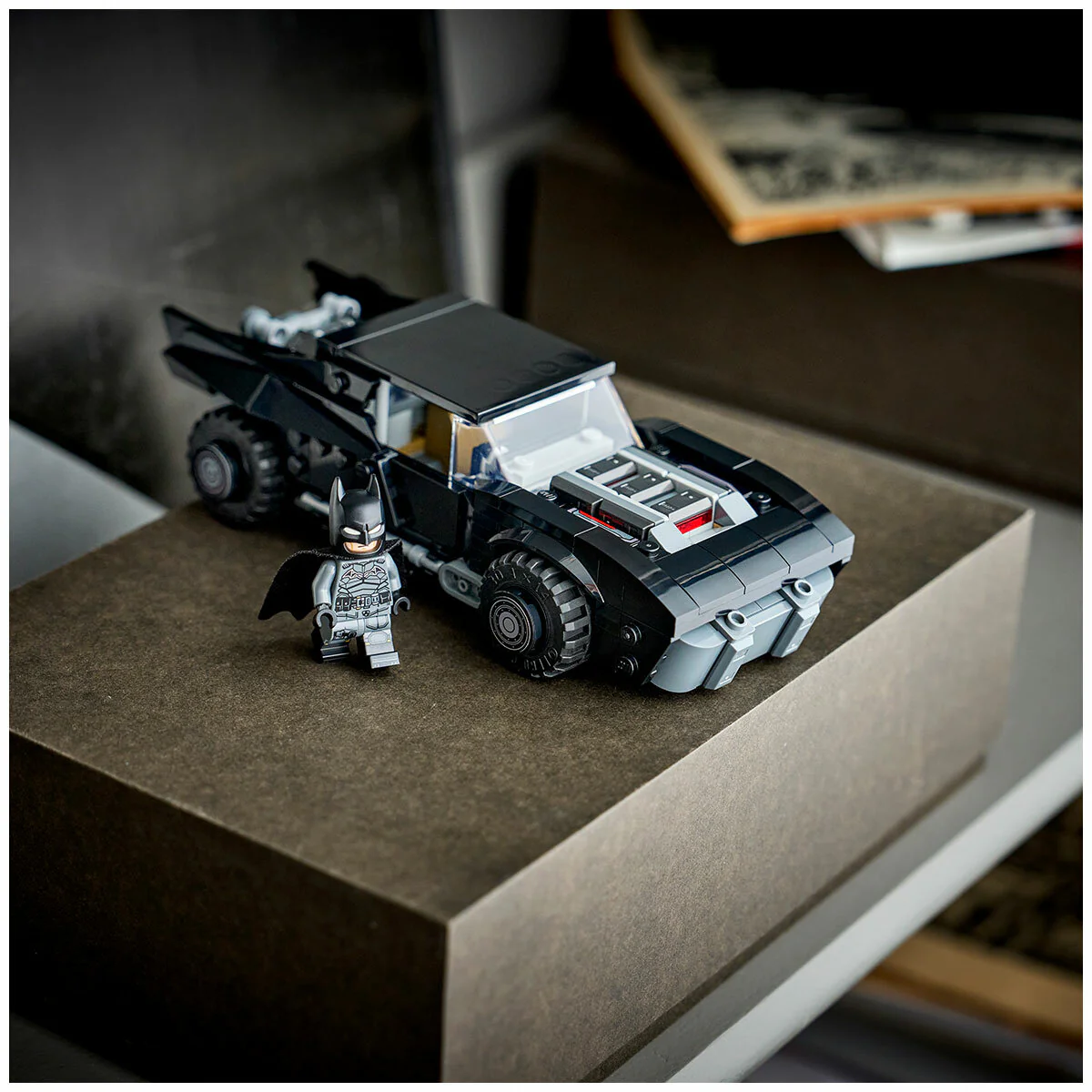 LEGO DC Batman Batmobile 76332 Collectible 330-Piece Model Car - Image 5