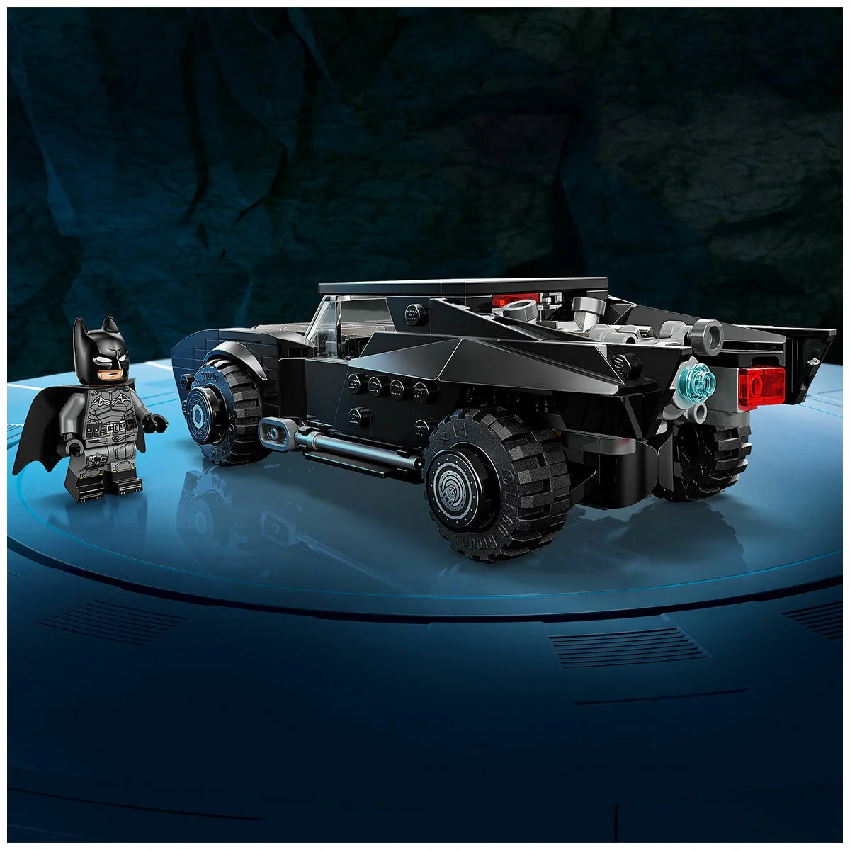 LEGO DC Batman Batmobile 76332 Collectible 330-Piece Model Car - Image 9