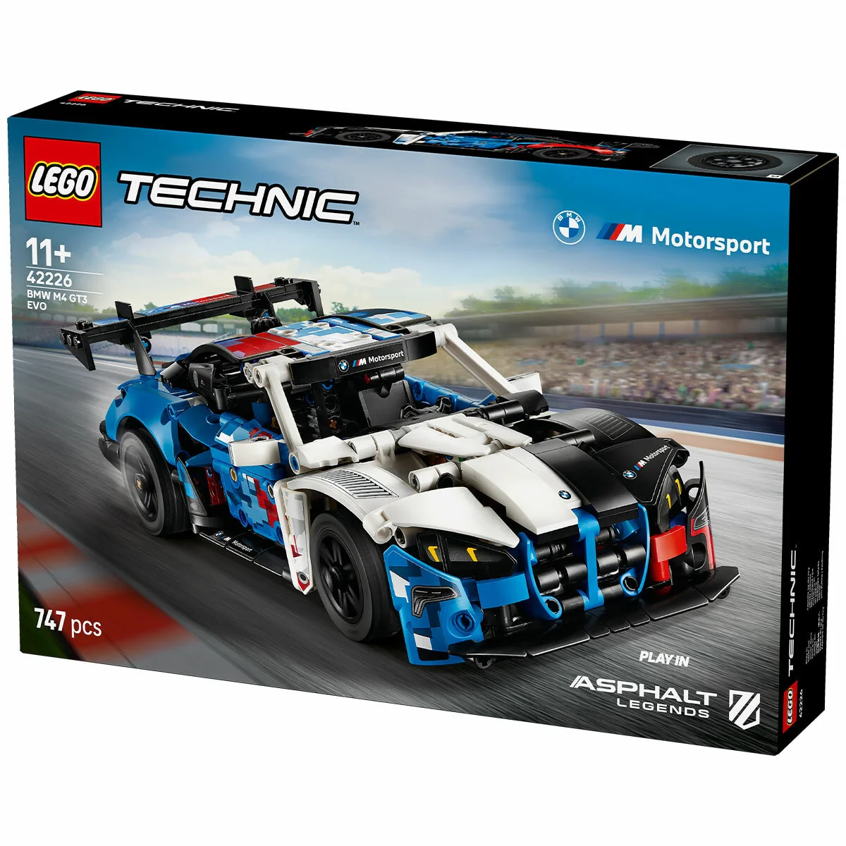 LEGO Technic Realistic BMW M4 GT3 EVO Race Car 42226 747-Piece Model - Image 4