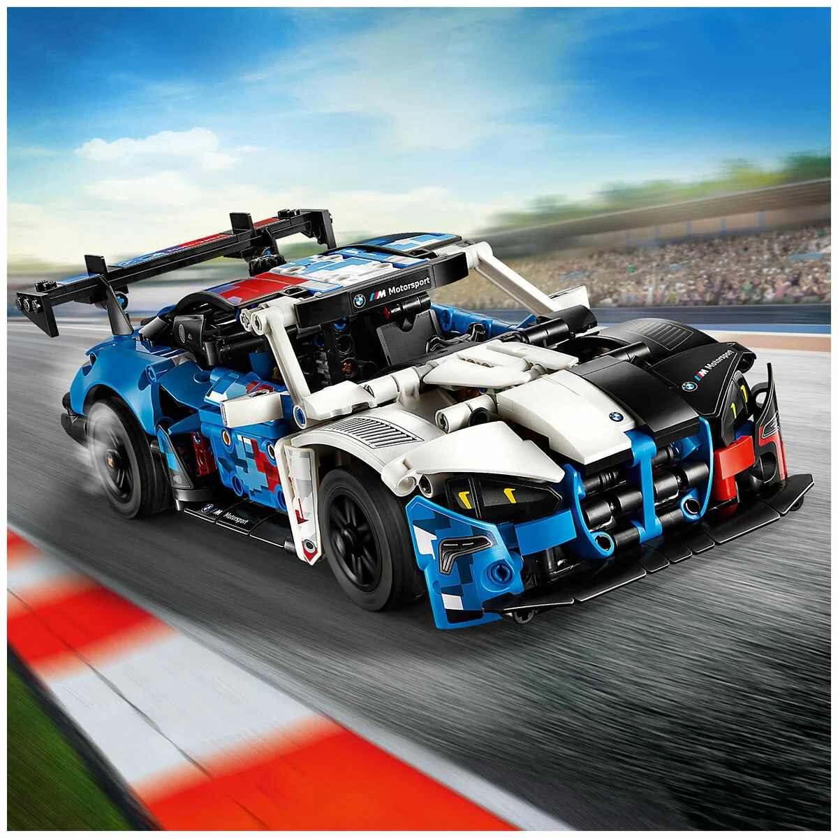 LEGO Technic Realistic BMW M4 GT3 EVO Race Car 42226 747-Piece Model - Image 6