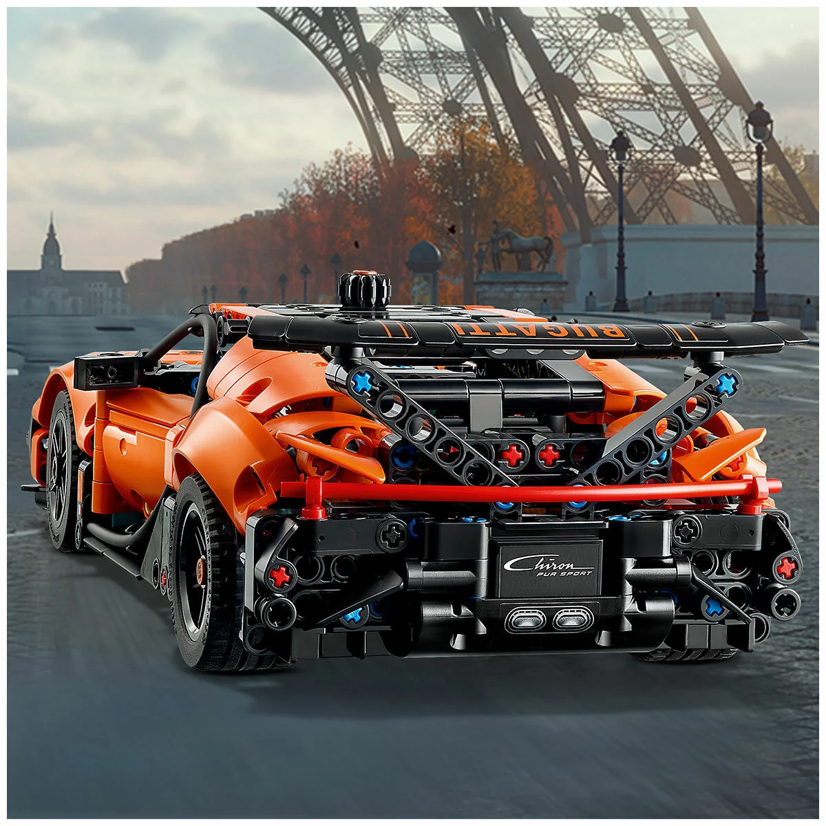 LEGO Technic Bugatti Chiron Pur Sport Hypercar 42222 771-Piece Racing Set - Image 10