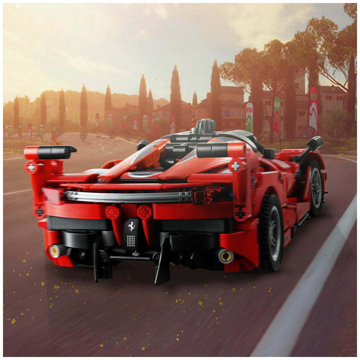 LEGO Technic Ferrari FXX K 42212 V12 Engine Model Car 897-Piece - Image 10