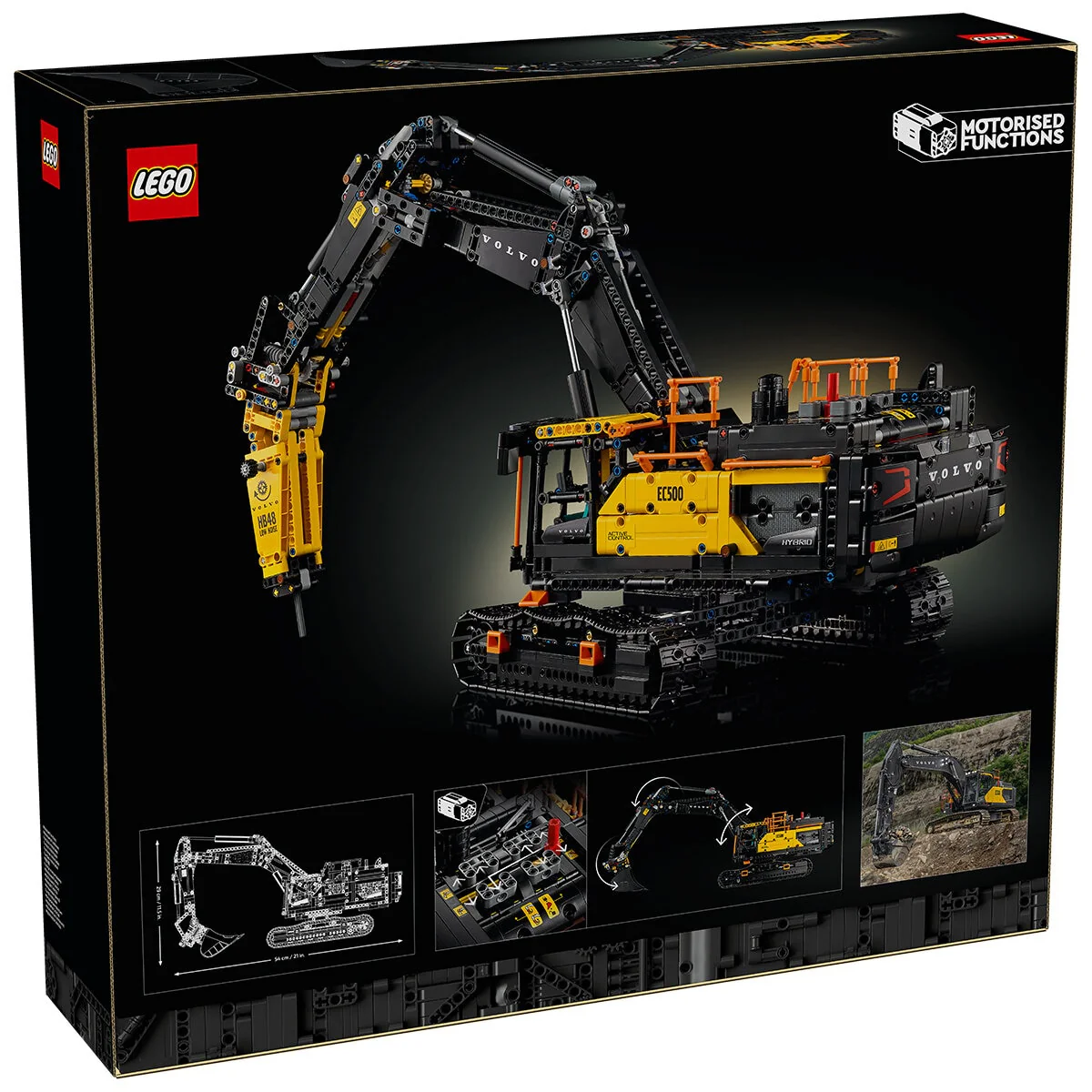 LEGO Technic Volvo EC500 Hybrid Excavator 42215 Motorised Set for Adults - Image 10
