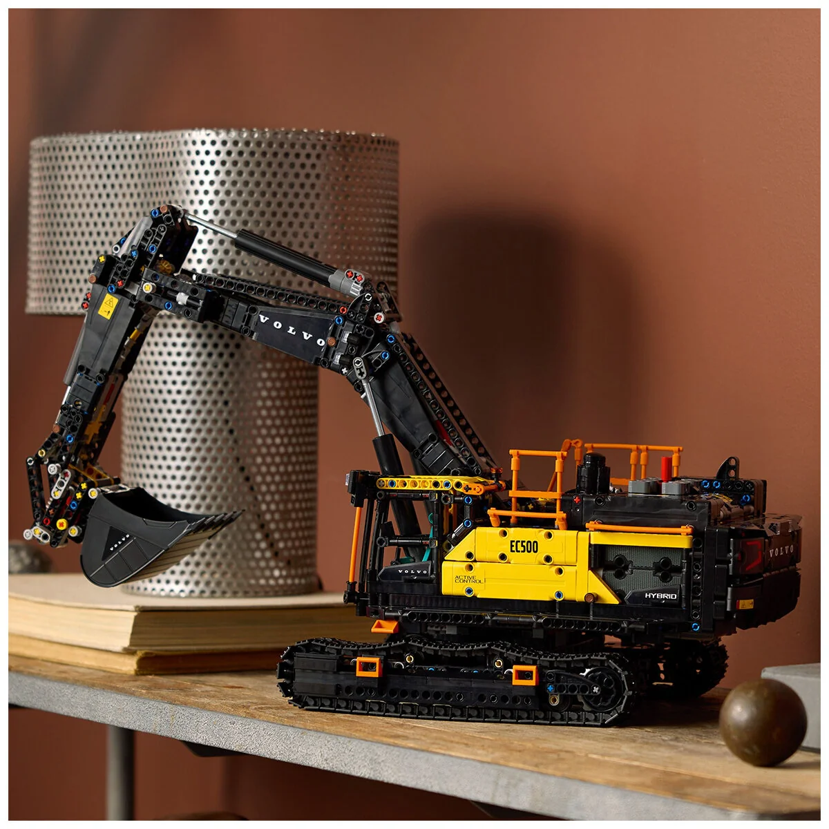 LEGO Technic Volvo EC500 Hybrid Excavator 42215 Motorised Set for Adults - Image 8