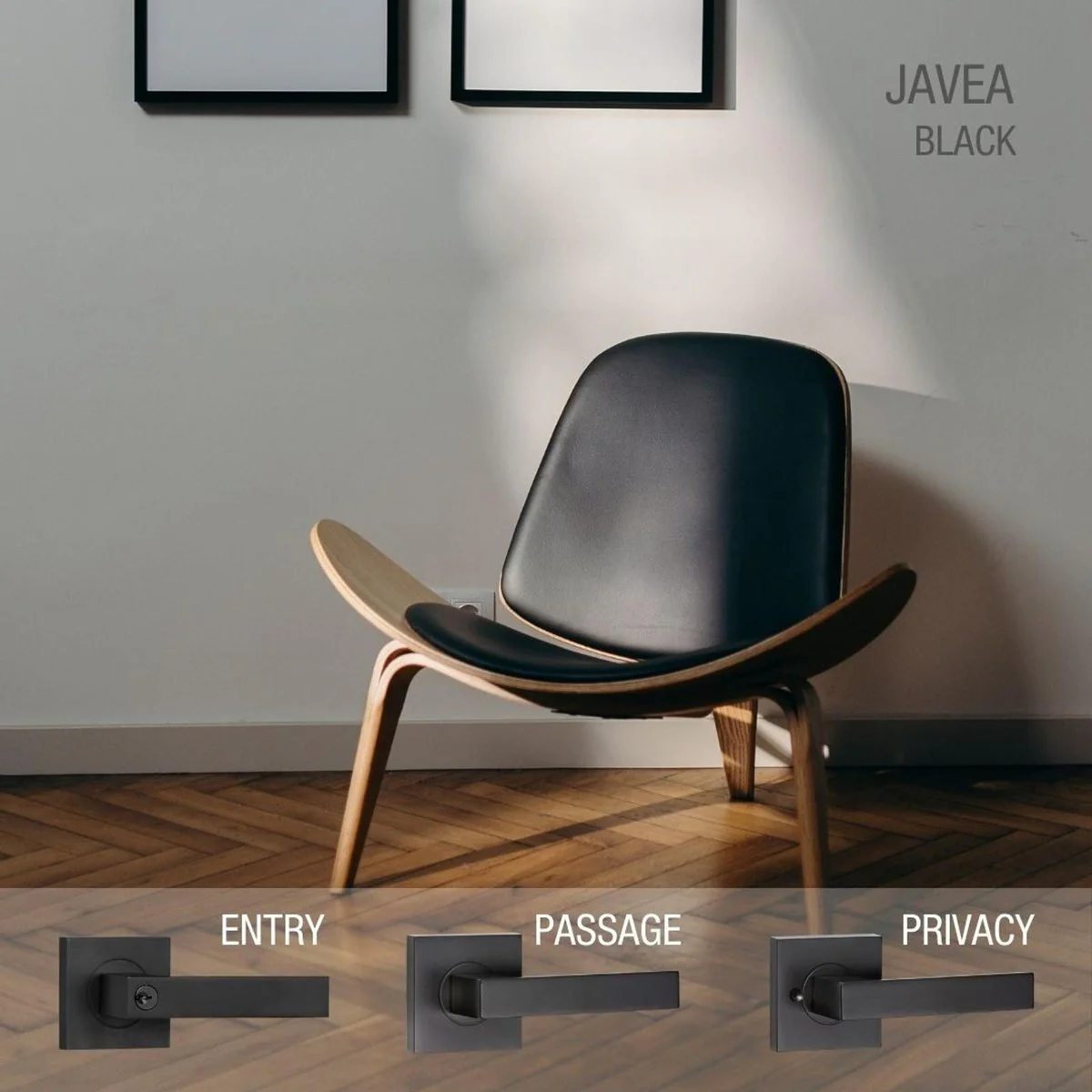 Lemaar Black Javea Security Set - 1 Pack - 65mm x 52mm x 120mm - Black - Image 5