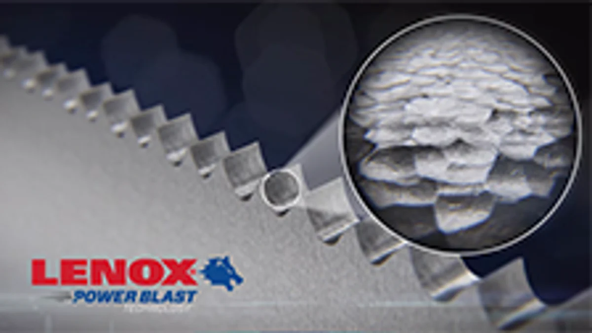 Lenox Metal Reciprocation Saw Blade 5 Pack - 200mm x 19mm x 0.9mm - 14tpi - Image 2
