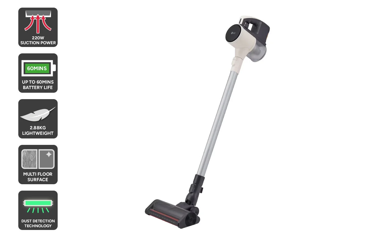 LG CordZero Cordless Handstick Vacuum with Powerful Suction