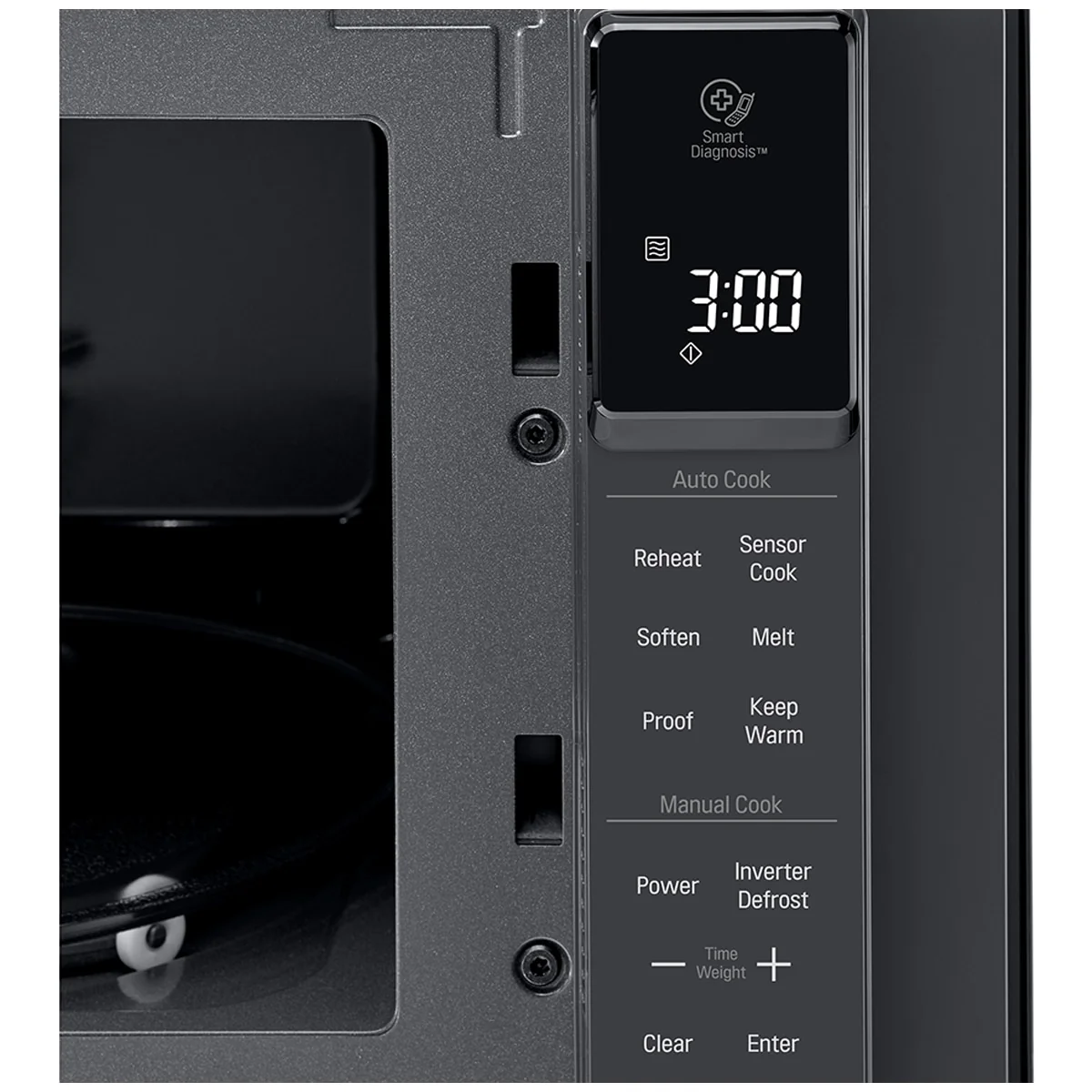 LG NeoChef 42L Black Microwave MS4296OBC 1200W Easy Use - Image 3