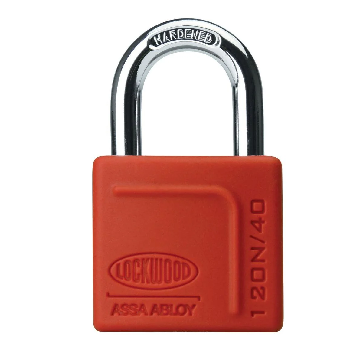 Lockwood 40mm Alloy Silicon Padlock - Heavy Duty Brass - Weather Resistant