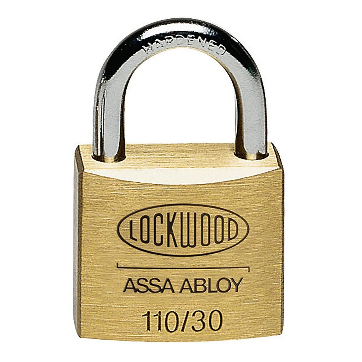 Lockwood Padlock - 30mm - Solid Brass - Double Locking