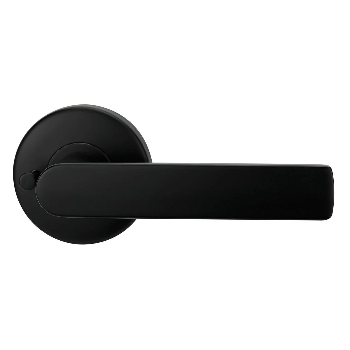 Lockwood Velocity Privacy Lever Set - 170mm - Matt Black - Easy Install