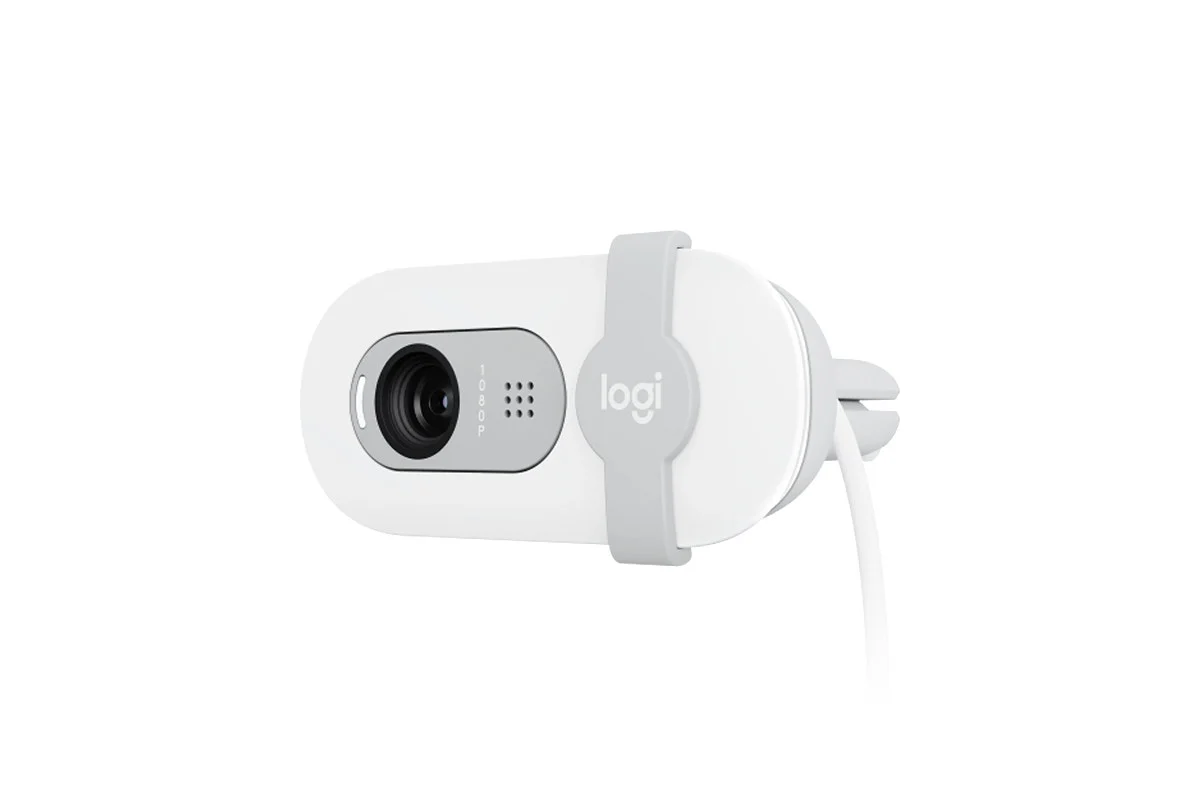 Logitech Brio 100 Webcam - Full HD 1080p, Off White, Easy Setup - Image 4