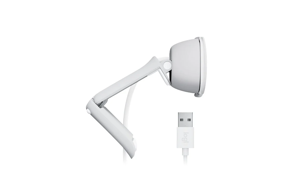 Logitech Brio 100 Webcam - Full HD 1080p, Off White, Easy Setup - Image 6