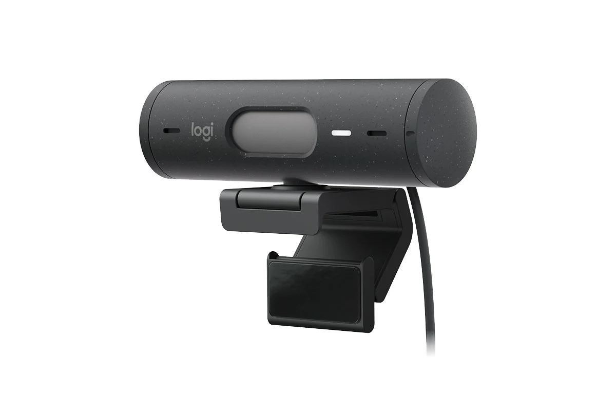 Logitech Brio 500 Full HD Webcam - Smart Auto-Framing, Noise Reduction - Image 2