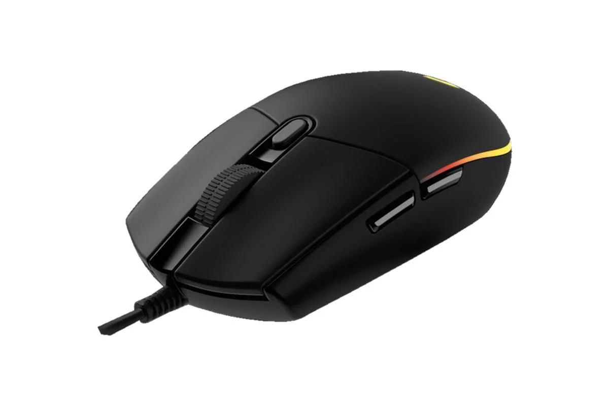 Logitech G203 Lightsync Gaming Mouse - Black, RGB Color Customization