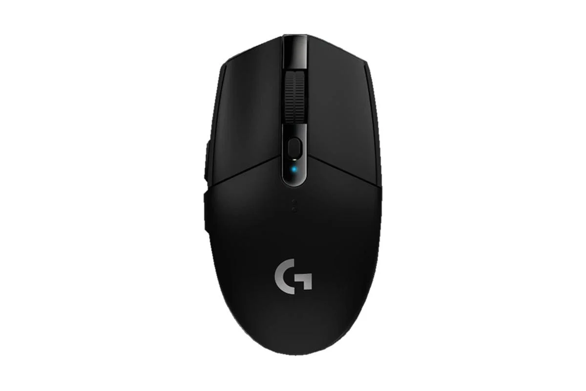 Logitech G305 Wireless Gaming Mouse - Lightweight Black with Hero Sensor