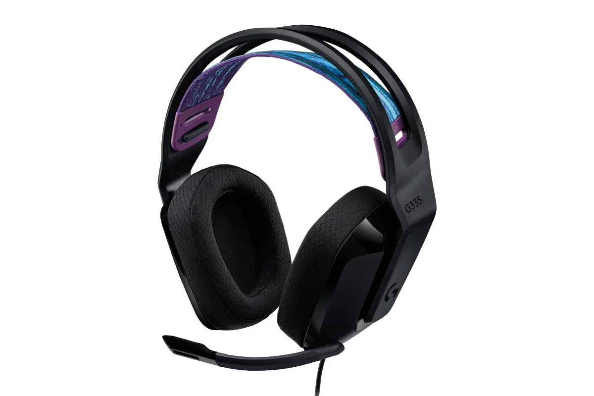 Logitech G335 Wired Gaming Headset - Lightweight Comfort & Clear Audio