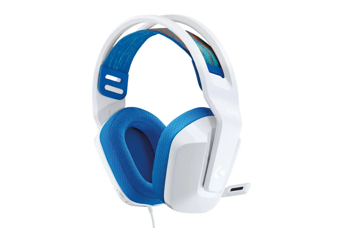 Logitech G335 Wired Gaming Headset White - Image 2
