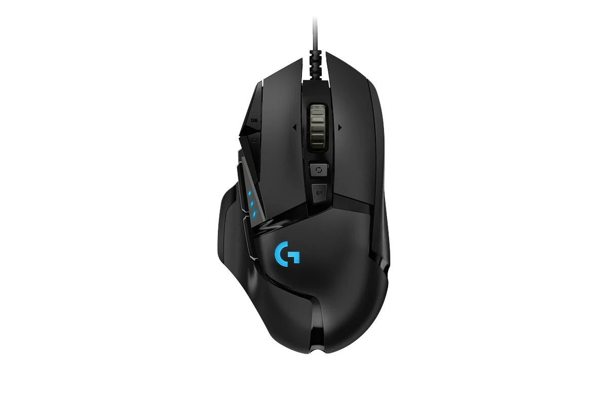 Logitech G502 HERO Gaming Mouse with Customizable Controls & RGB Lighting
