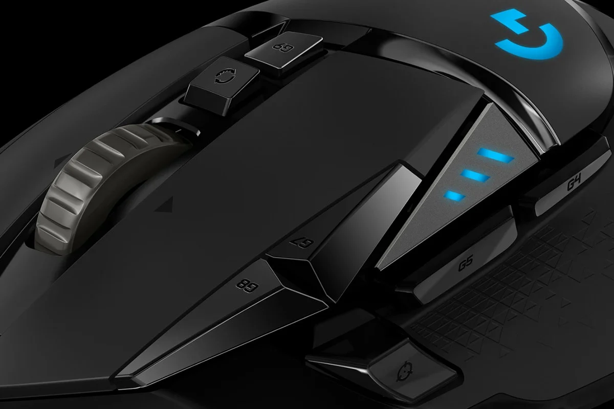 Logitech G502 HERO Gaming Mouse with Customizable Controls & RGB Lighting - Image 8