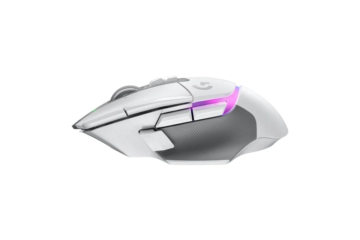 Logitech G502 X PLUS LIGHTSPEED Wireless Gaming Mouse - White - Image 4