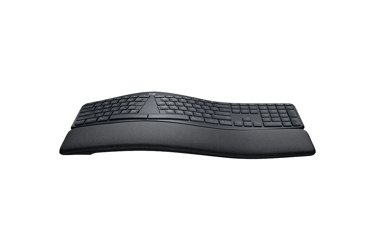 Logitech K860 Ergo Wireless Keyboard Graphite - Image 2