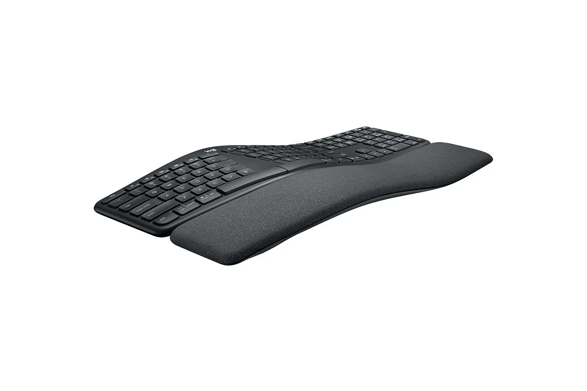 Logitech K860 Ergo Wireless Keyboard Graphite - Image 3