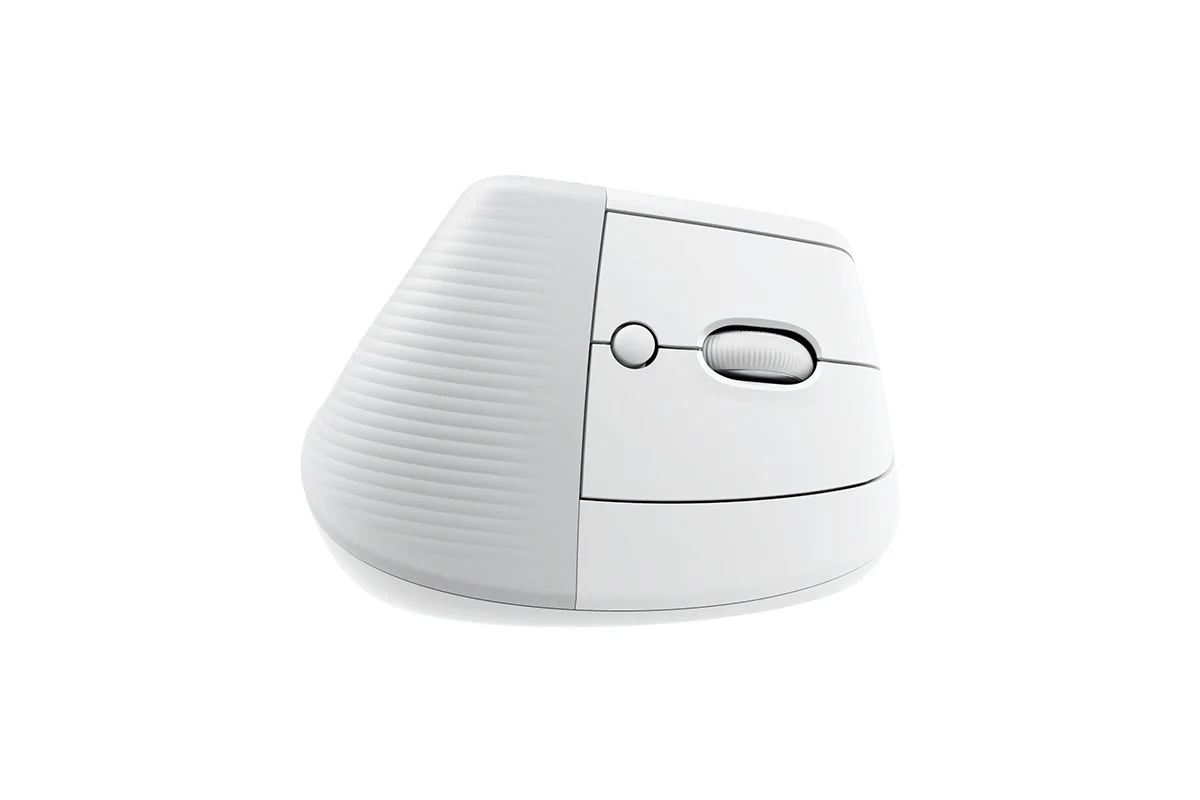 Logitech Lift Vertical Ergonomic Mouse for Small Hands - Pale Grey - Image 4