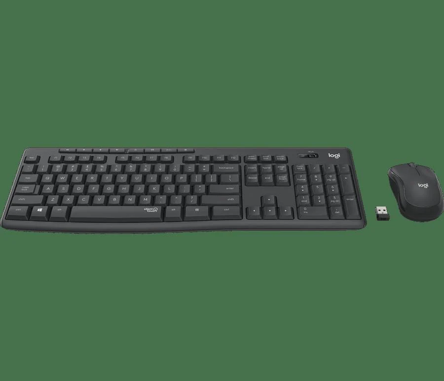 Logitech MK295 Silent Wireless Keyboard and Mouse Combo, Durable Design - Image 2