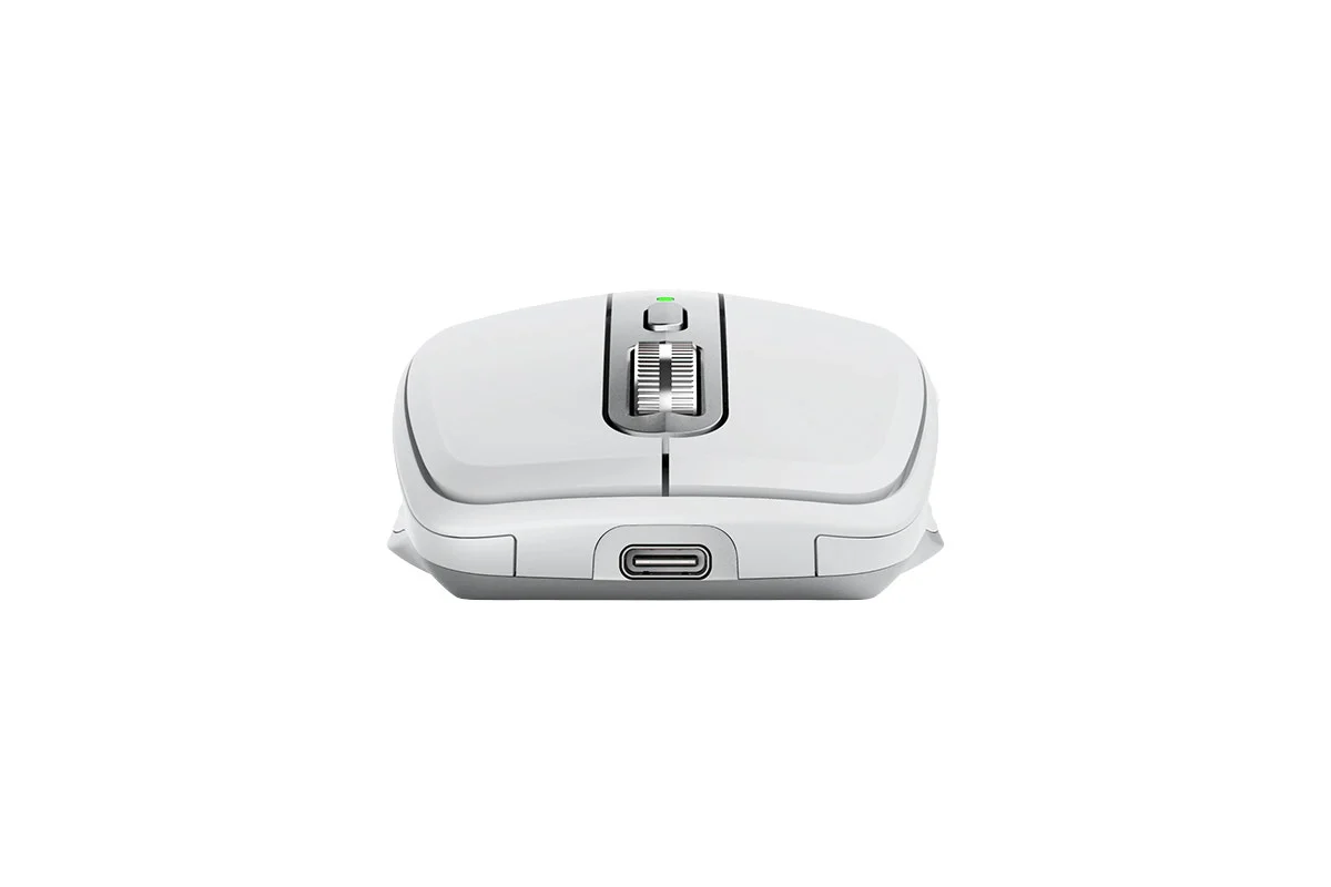 Logitech MX Anywhere 3S Wireless Mouse - Compact Pale Grey Design - Image 4