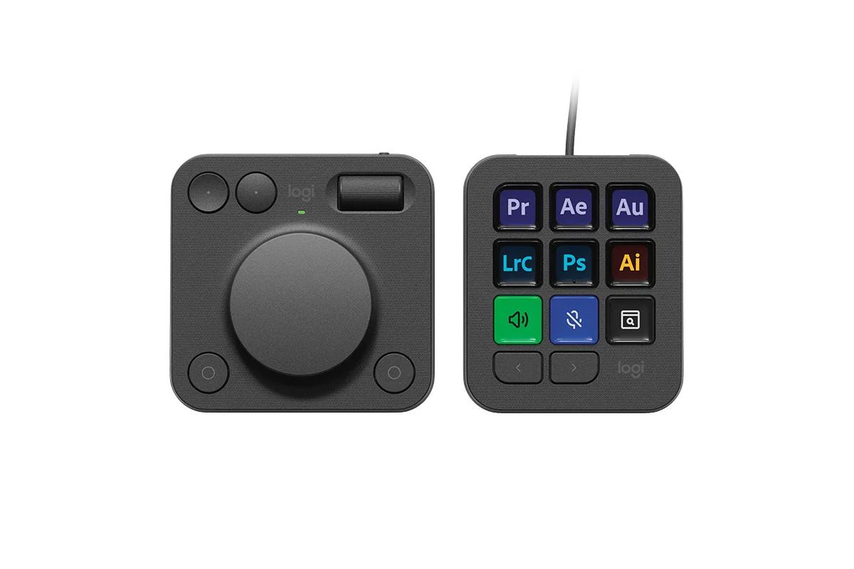 Logitech MX Creative Console - Versatile Multi-Device Control Hub