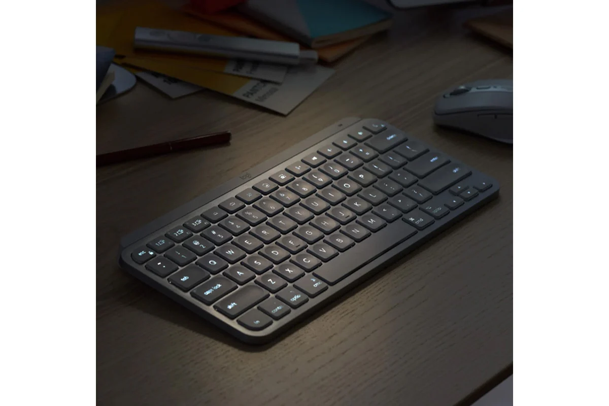 Logitech MX Keys Mini Wireless Keyboard - Compact Graphite Design - Image 5