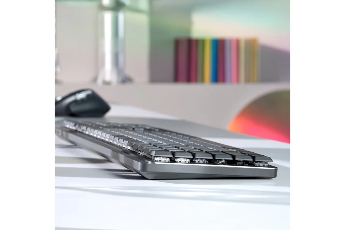 Logitech MX Mechanical Wireless Keyboard - Tactile Quiet Design - Image 6