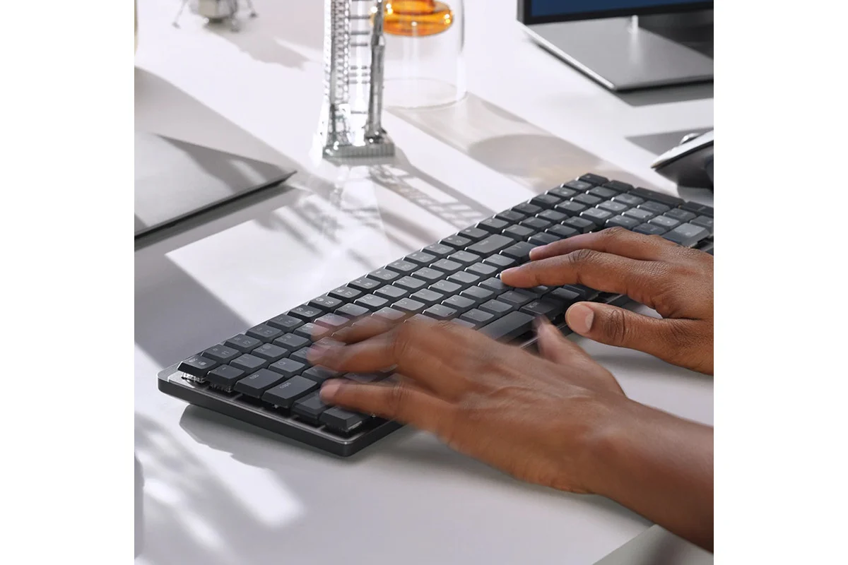 Logitech MX Mechanical Wireless Keyboard - Tactile Quiet Design - Image 7