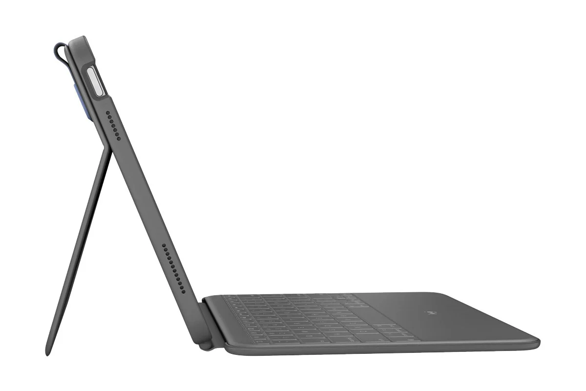 Logitech Rugged Folio Case for iPad 10th Gen - Grey, Heavy-Duty Protection - Image 5