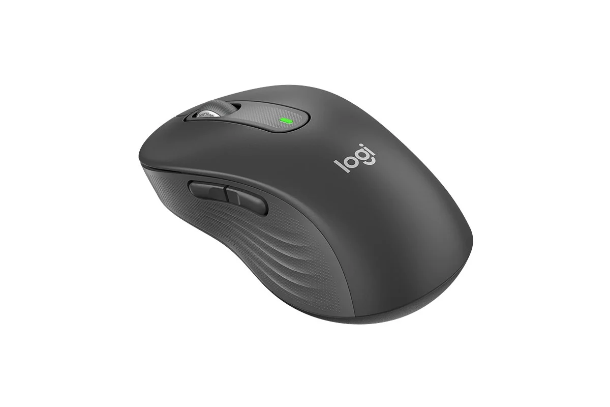 Logitech Signature M650 Large Wireless Mouse - Ergonomic Graphite Design - Image 3