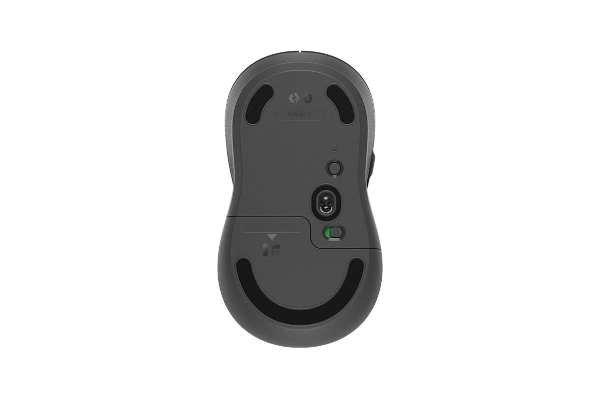 Logitech Signature M650 Large Wireless Mouse - Ergonomic Graphite Design - Image 5